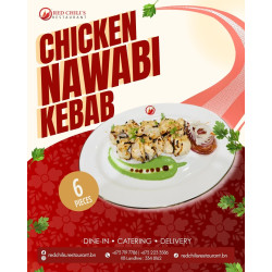 Chicken Nawabi Kebab (6pcs)