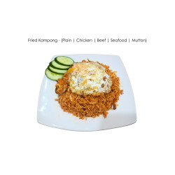 Fried Rice Kampong with Beef