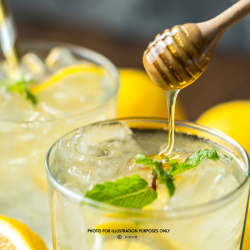 iced honey lemon